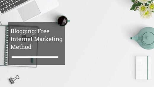 Blogging Free Internet Marketing Method