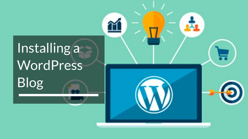 Installing a WordPress Blog